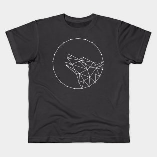 Polygon wolf black series Kids T-Shirt